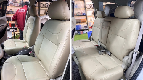 Bọc ghế da công nghiệp ô tô Mitsubishi Zinger: Cao cấp, Form mẫu chuẩn, mẫu mới nhất